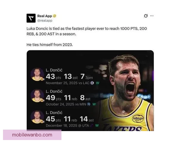 库班调侃Nico东契奇疯狂单月得分接近浓眉独行侠生涯总分